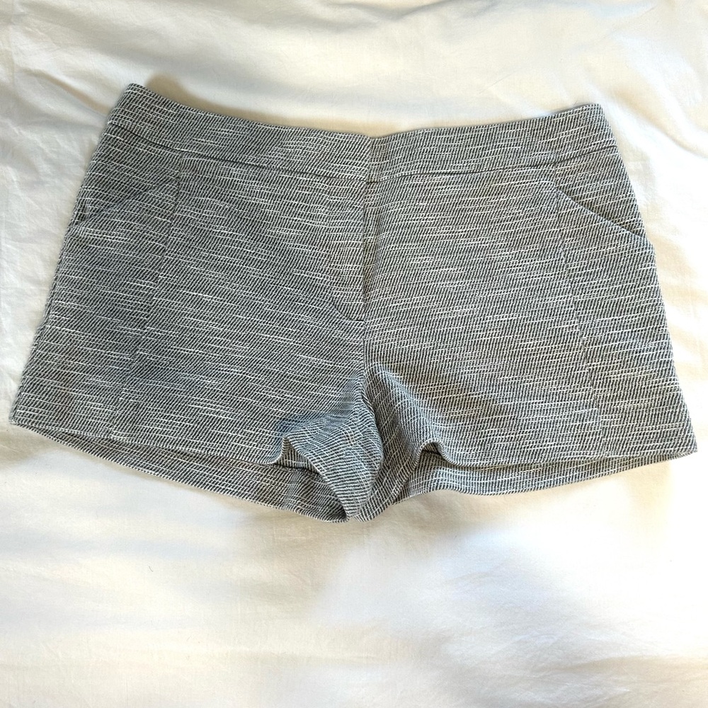 Loft textured grey shorts size 12